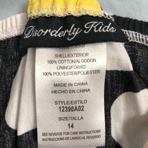 Girls Disorderly Kids size 14 polka dot summer dress